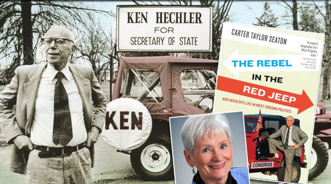 LUNCH WITH BOOKS: Ken Hechler, The Rebel in the Red Jeep
