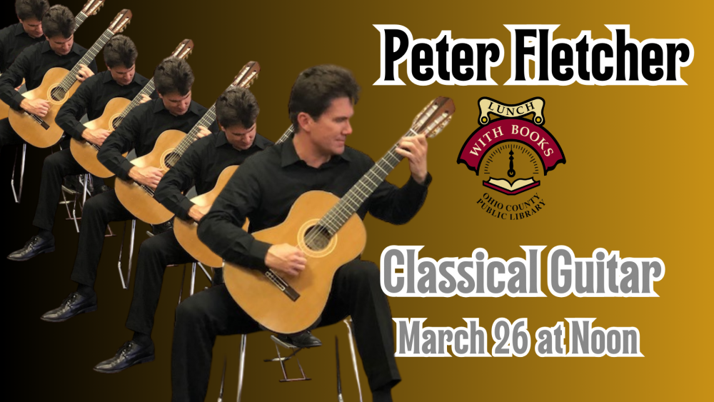 LUNCH WITH BOOKS: Classical Guitarist Peter Fletcher 