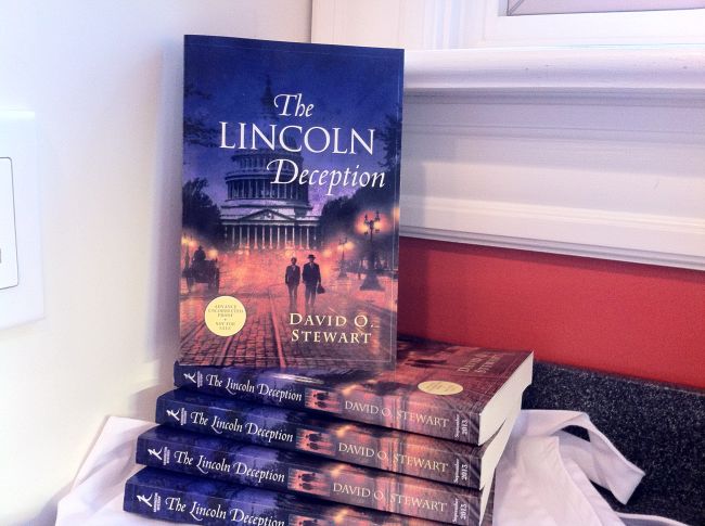 Lunch With Books: Author David O. Stewart, The Lincoln Deception