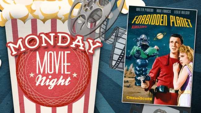 MONDAY MOVIE AT THE LIBRARY: Forbidden Planet (1956)