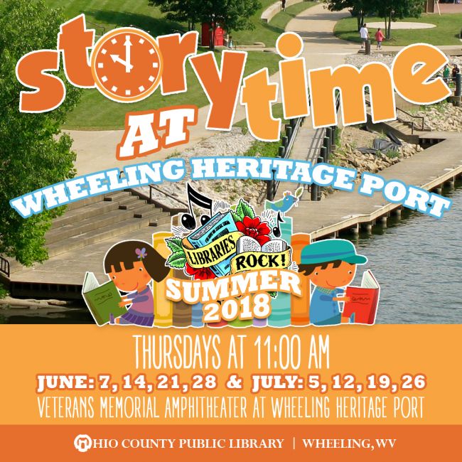 STORY TIME AT WHEELING HERITAGE PORT: Roads, by Marc Harshman
