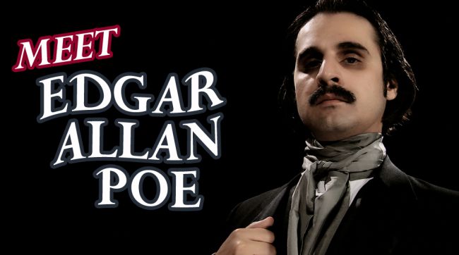 LUNCH WITH BOOKS: Meet Edgar Allan Poe!