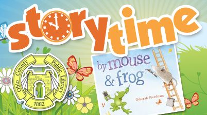 Storytime: By Mouse and Frog by Deborah Freedman