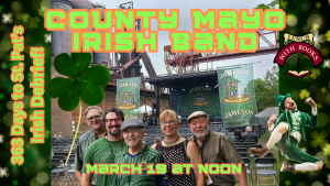 LUNCH WITH BOOKS: St. Patrick's Day Debrief by County Mayo Irish Band  