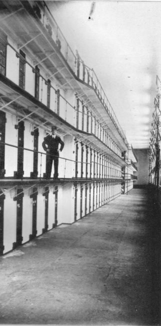 W. Va. Penitentiary Cell Block