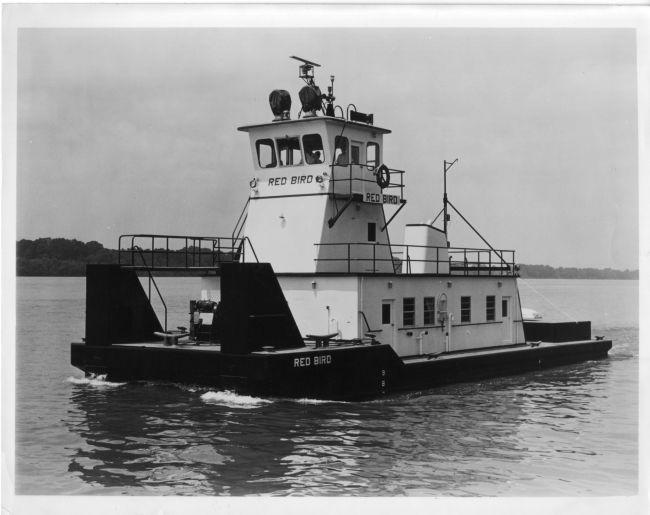Towboat Red Bird