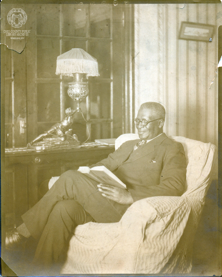 William Turner, Wheeling's first African-American Policeman. OCPL Archives. Donated by Kathryn Snead.