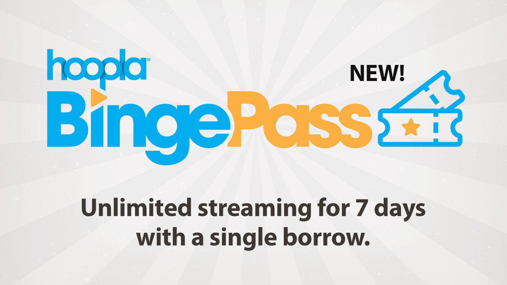 Hoopla Binge Pass