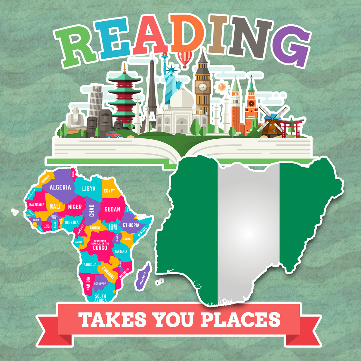 This week we are visiting Nigeria for summer reading!