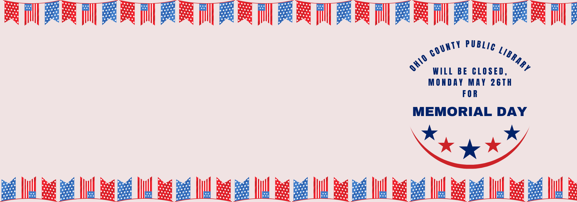 Library Closed for Memorial Day