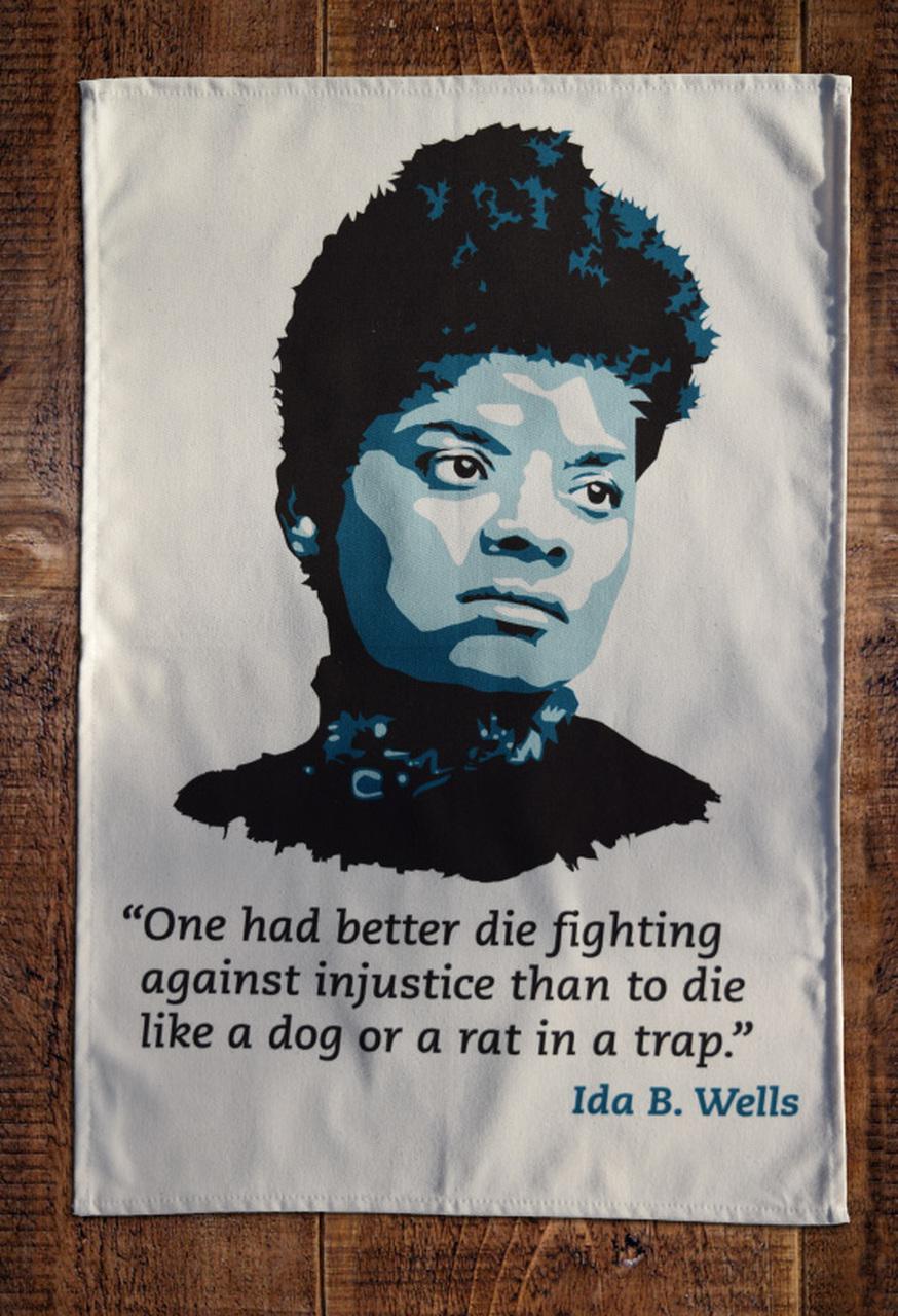 Ida B Wells Tea Towel