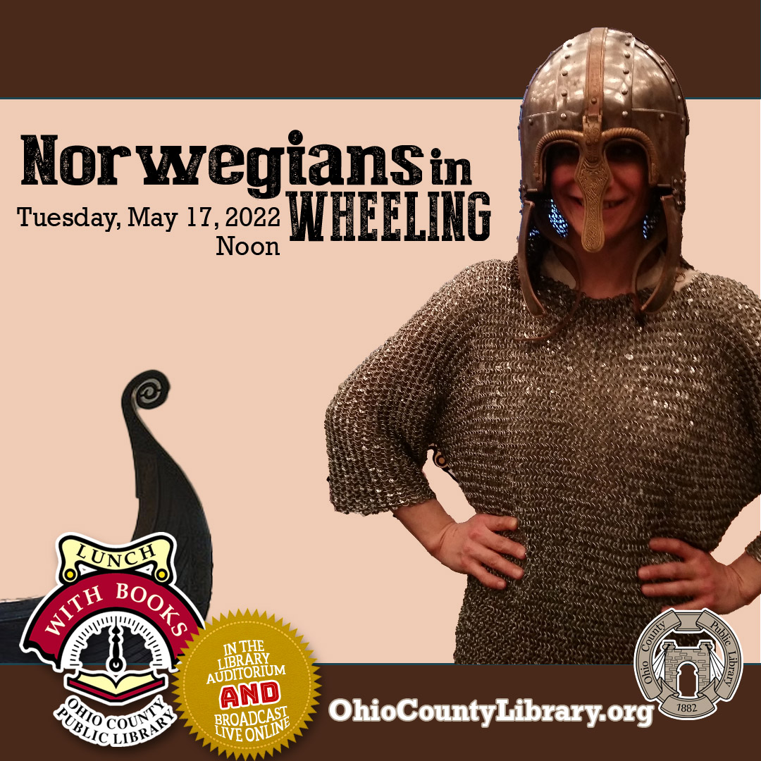 TODAY AT NOON Lunch With Books Norwegians In Wheeling Calendar TODAY AT NOON Lunch With Books Norwegians In Wheeling Calendar