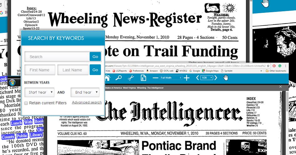 OCPL Digital Newspaper Archives