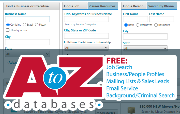 AtoZdatabases