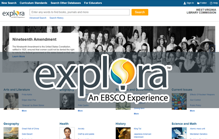 Ebsco Explora