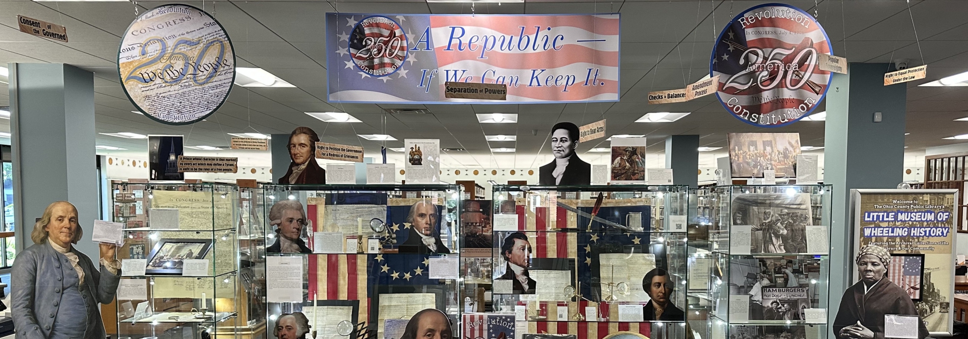 America 250 Exhibit Installed!