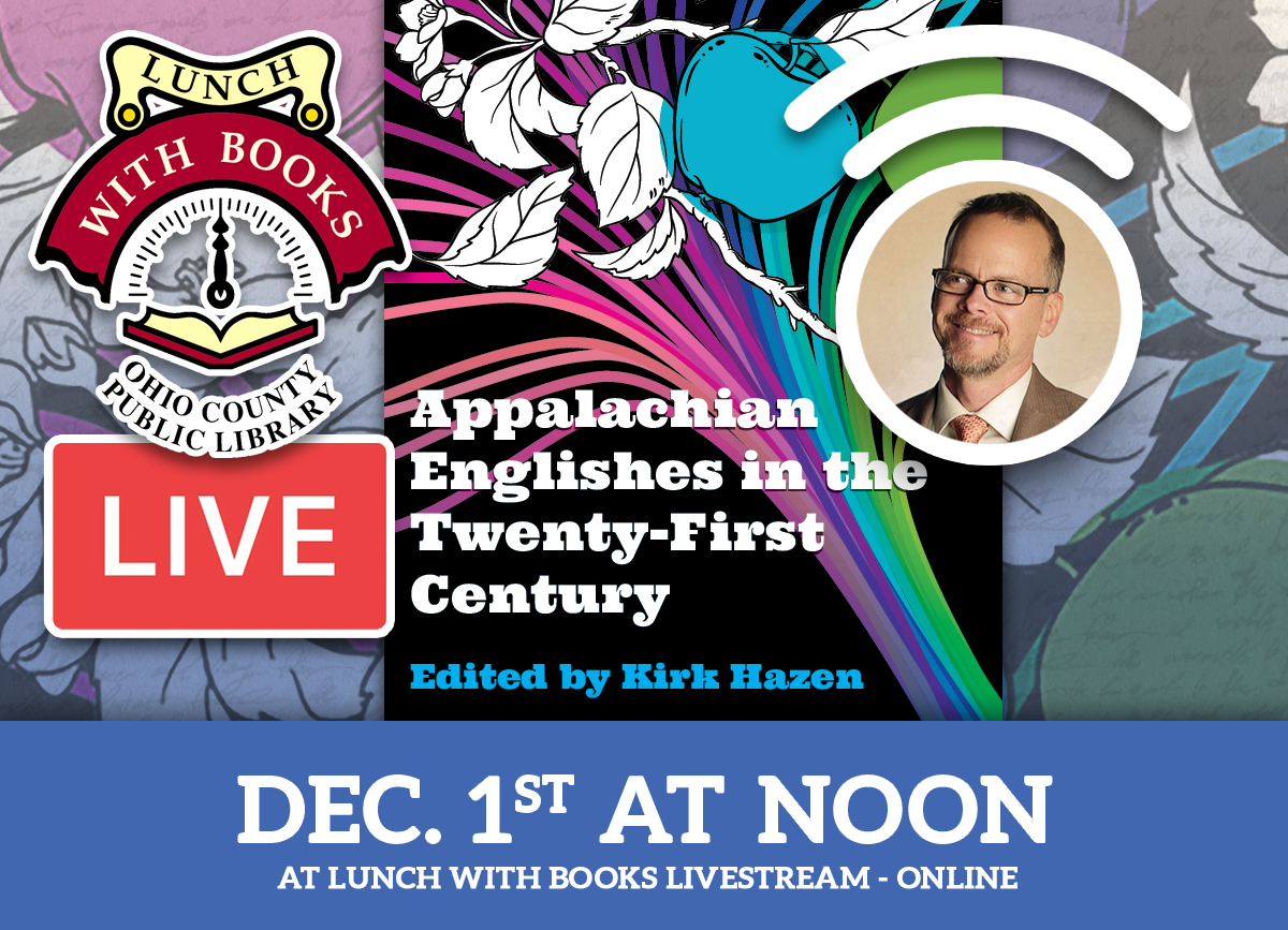 LUNCH WITH BOOKS LIVESTREAM Appalachian Englishes In The 21st Century