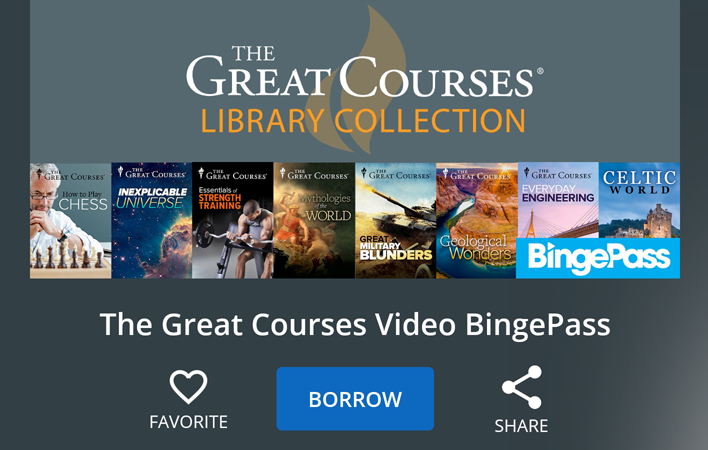 The Great Courses Binge Pass