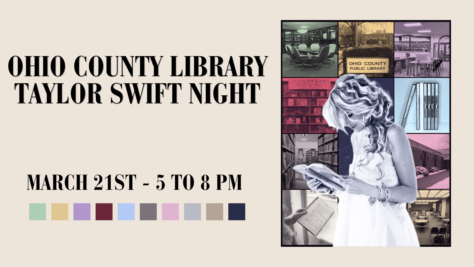 Library Taylor Swift Program Taylor Swift Night | Calendar | Ohio County Public Library | Ohio ...