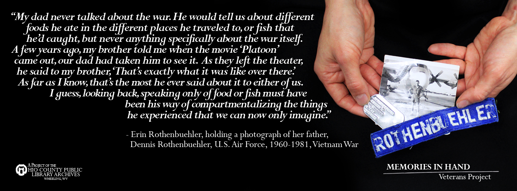 Dennis Rothenbuehler, U.S. Air Force, 1960-1981, Vietnam War Veteran