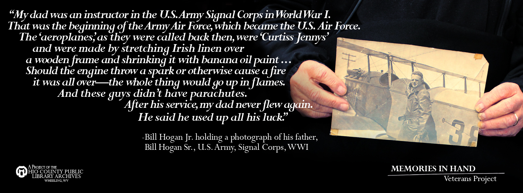 William Hogan Sr., U.S. Army, Signal Corps, WWI