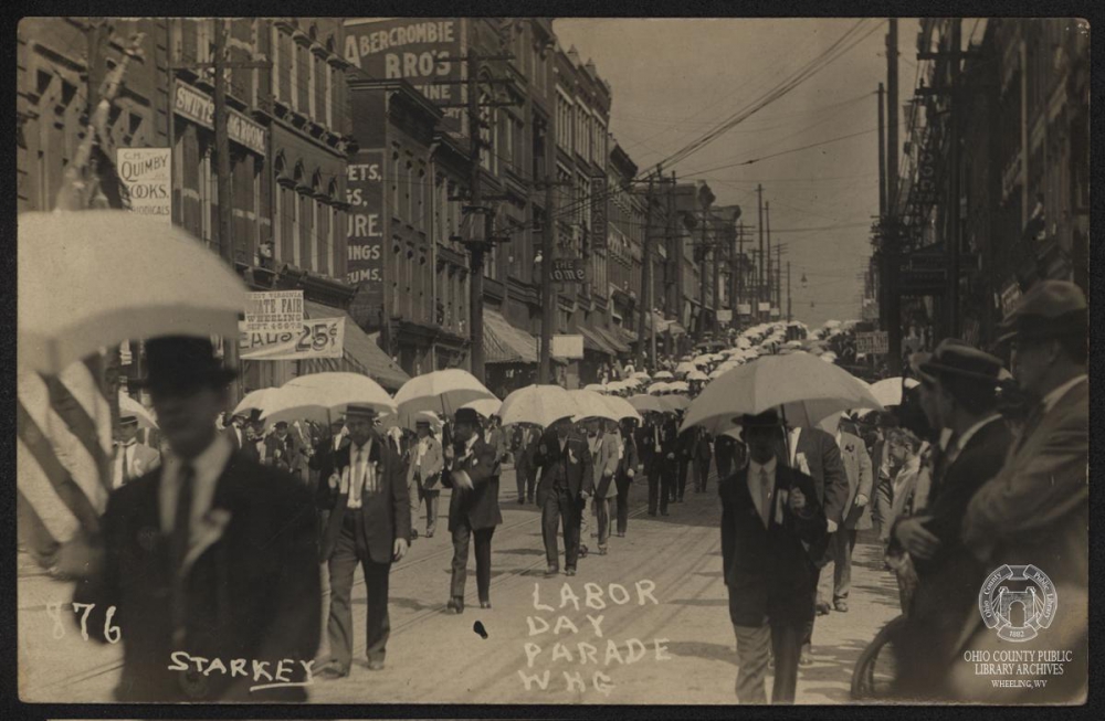 Main Street, near the corner of 12th Street, September 2, 1907.