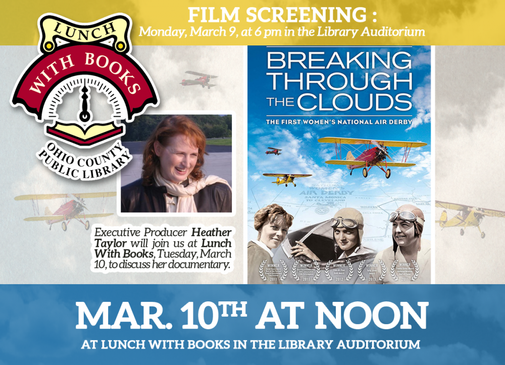 LUNCH WITH BOOKS: The First Women's National Air Derby & The Spirit of Community
