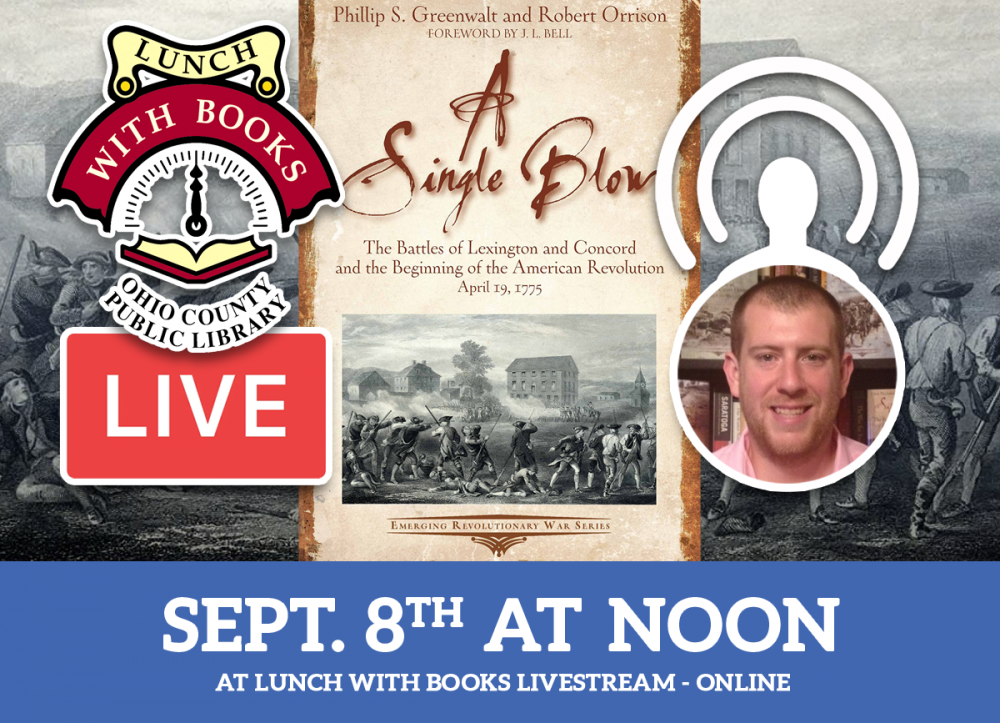 LUNCH WITH BOOKS LIVESTREAM: The Battles of Lexington and Concord