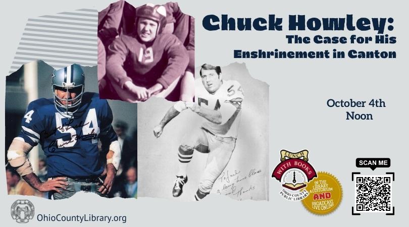 LUNCH WITH BOOKS: Chuck Howley: The Case for His Enshrinement in the Pro Football Hall of Fame