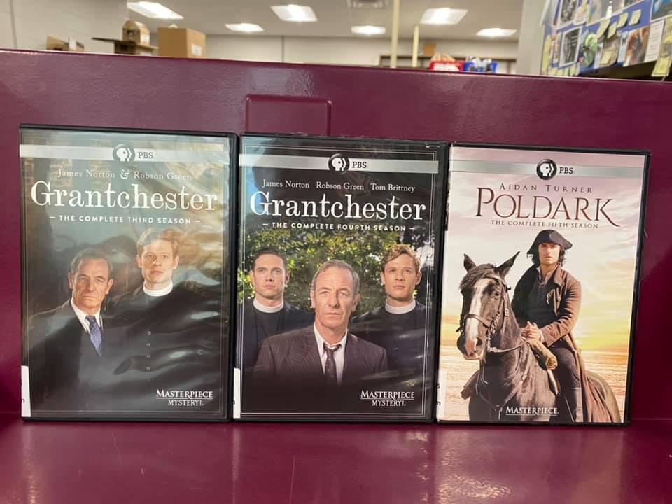 New DVDs available for curbside pick-up at the Library