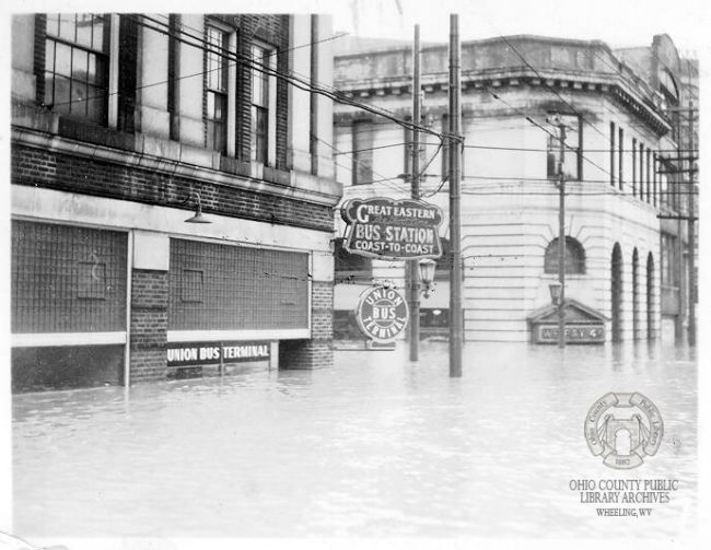 B&O Building, 1936 Flood