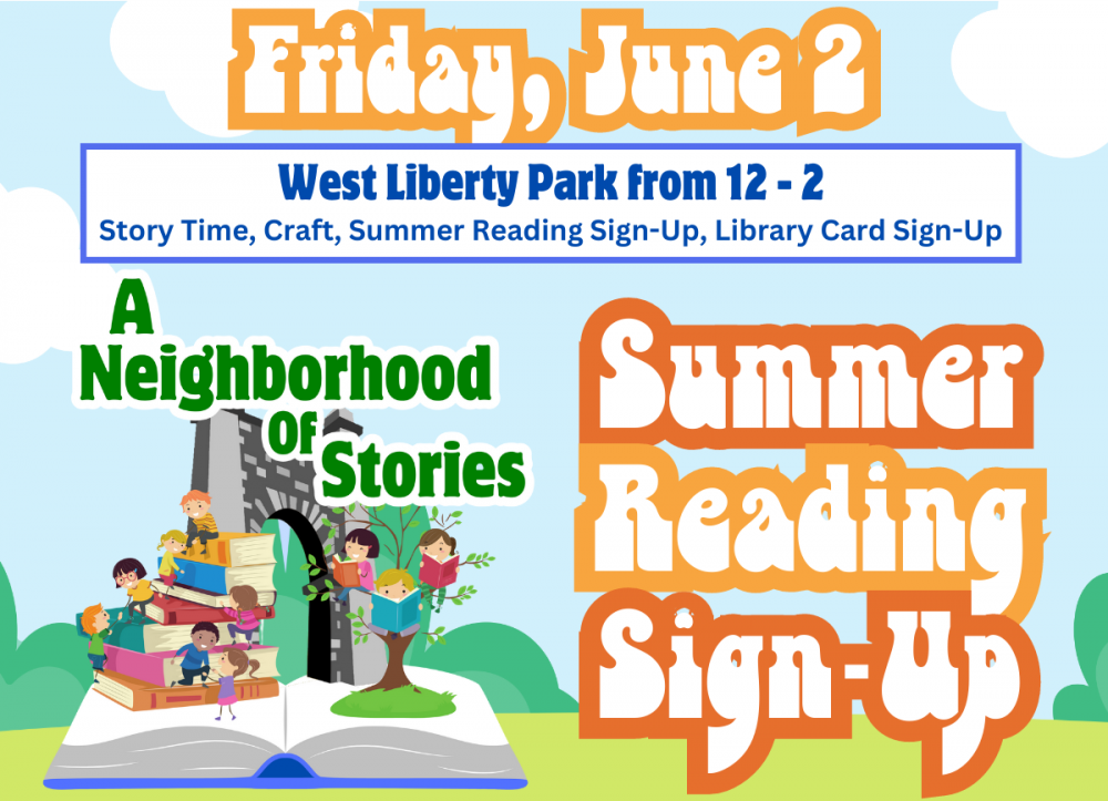 Summer Reading Registration at West Liberty Park 