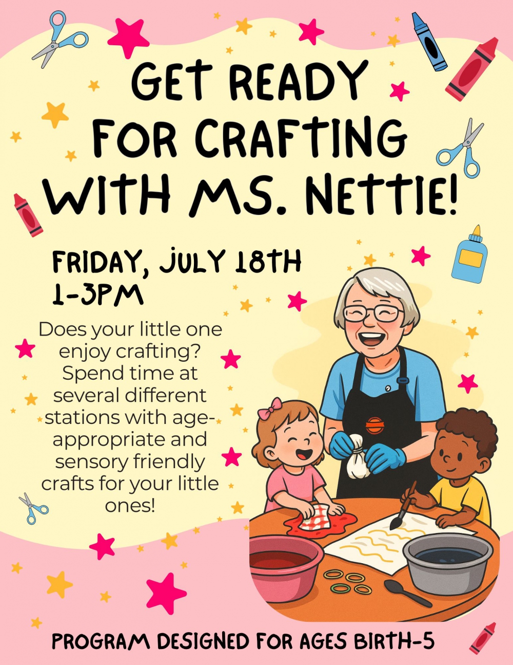 Crafting with Miss Nettie