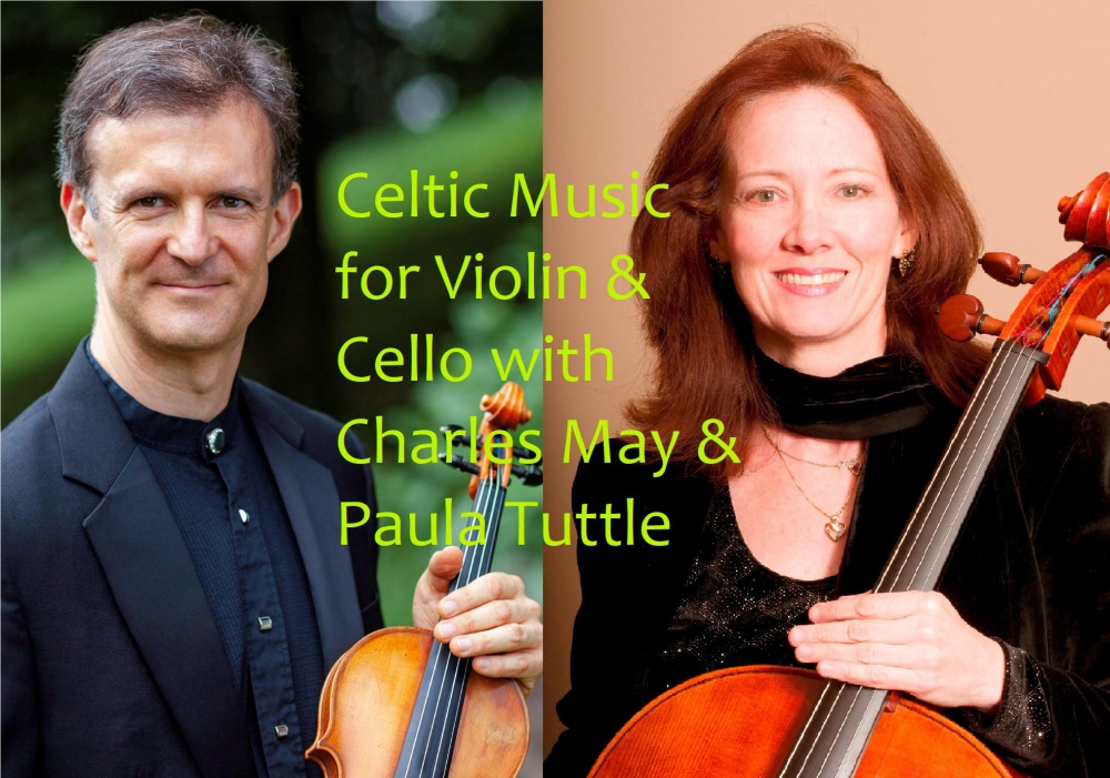 LUNCH WITH BOOKS: Celtic Music for Violin & Cello