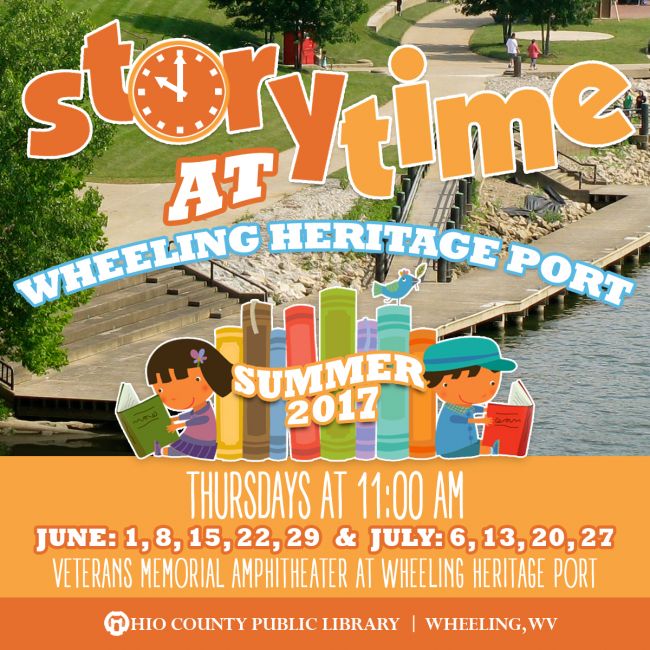 Today's Story Time at Heritage Port Has Been Moved to the Library