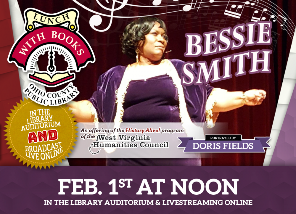 LUNCH WITH BOOKS: History Alive! presents Bessie Smith