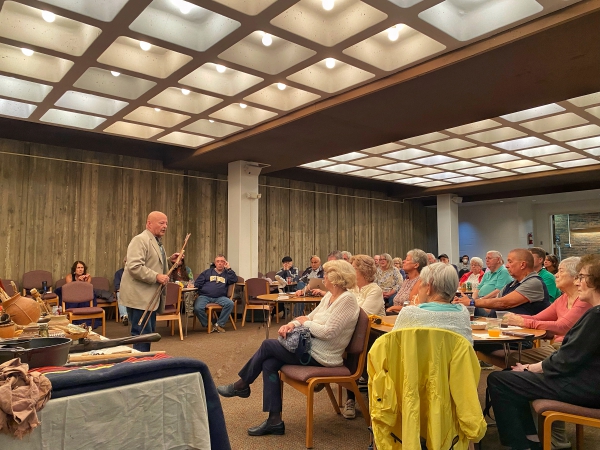 From Lunch with Books: Alan Fitzpatrick Provides Glimpse of Native American Life