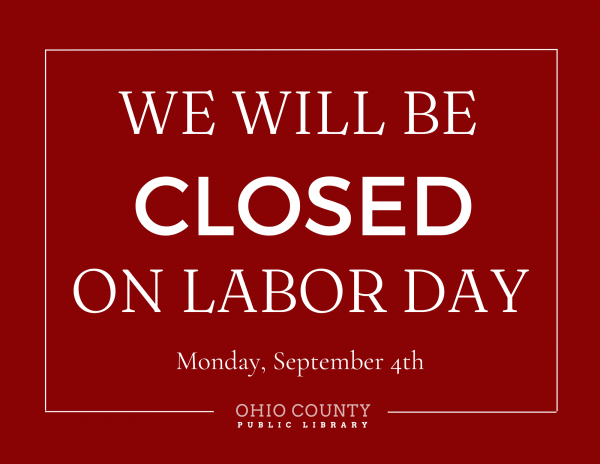 Library Closed on Labor Day