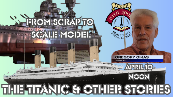 Special Thursday Edition: Modeling the Titanic with Greg Gikas