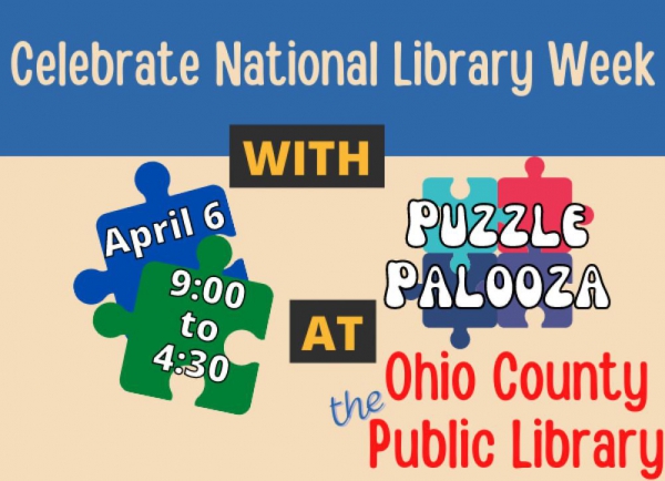 NATIONAL LIBRARY WEEK: Puzzle Palooza