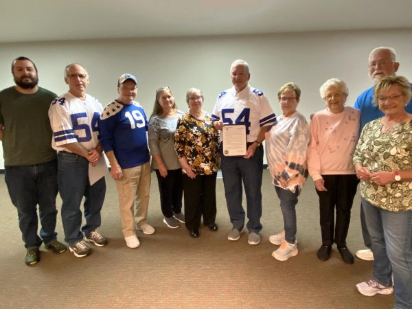 Howley Family Receives City Proclamation at Lunch with Books