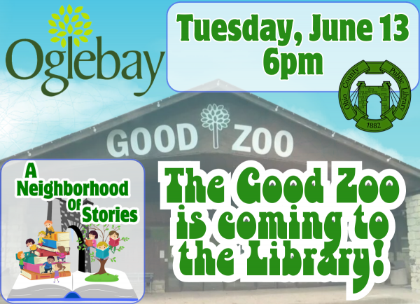 Oglebay Good Zoo Visits the Library!