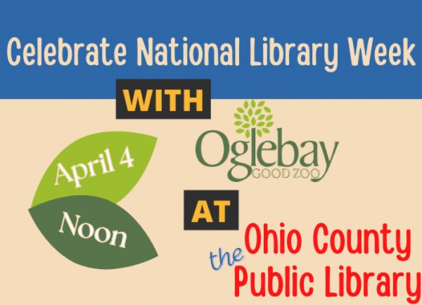 NATIONAL LIBRARY WEEK: The Good Zoo at the OCPL