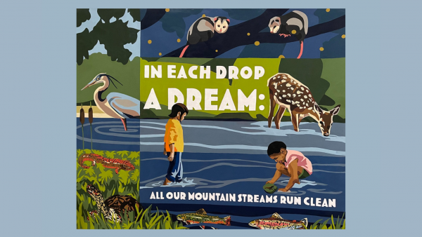 Clean Water Mural Arrives at OCPL