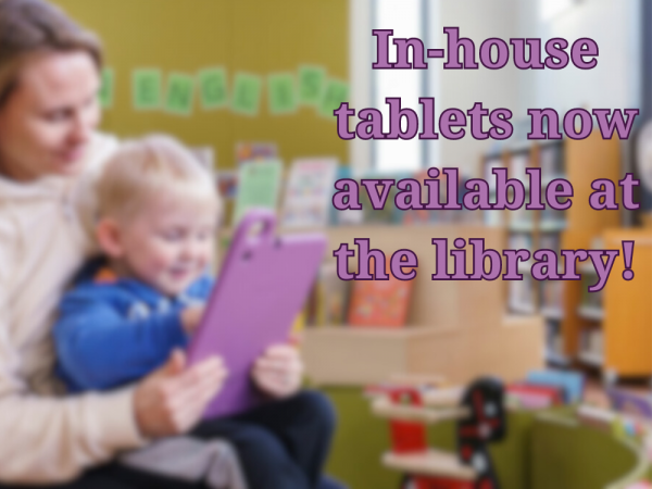 Introducing In-House Tablets at your Library