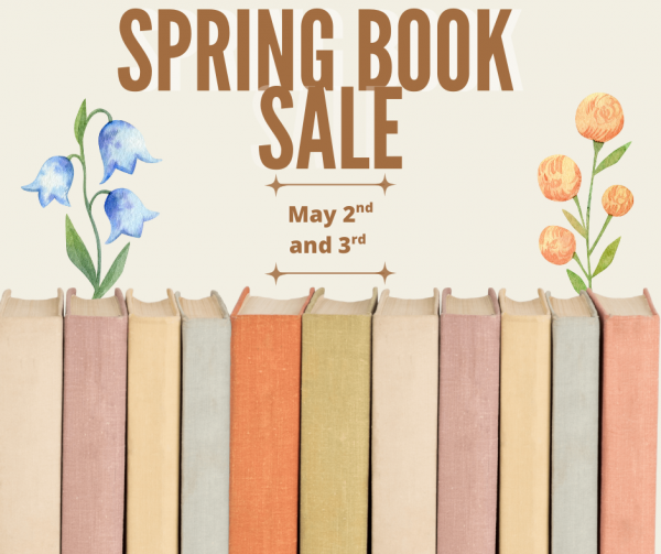 The Spring Book Sale is Soon!