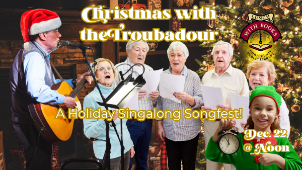 Christmas with the Troubadour: A Holiday Singalong Songfest!