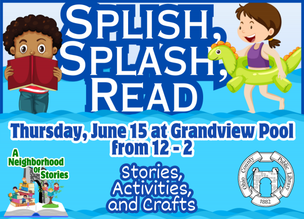 Splish, Splash, Read at Grandview Pool