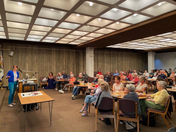 From Lunch with Books: Bellaire Public Library Director, Erin Rothenbuehler, Presents: Norwegians in Wheeling