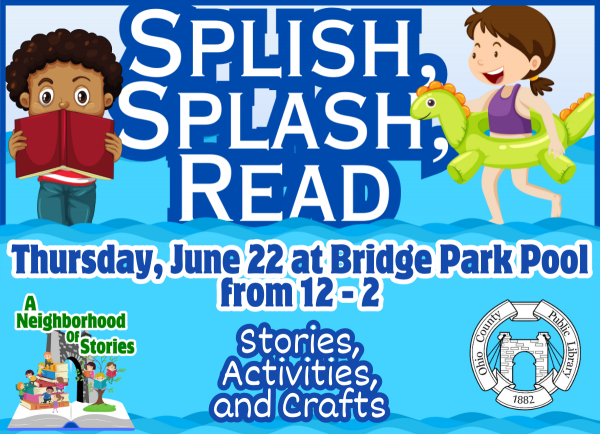 Splish, Splash, Read at Bridge Park Pool